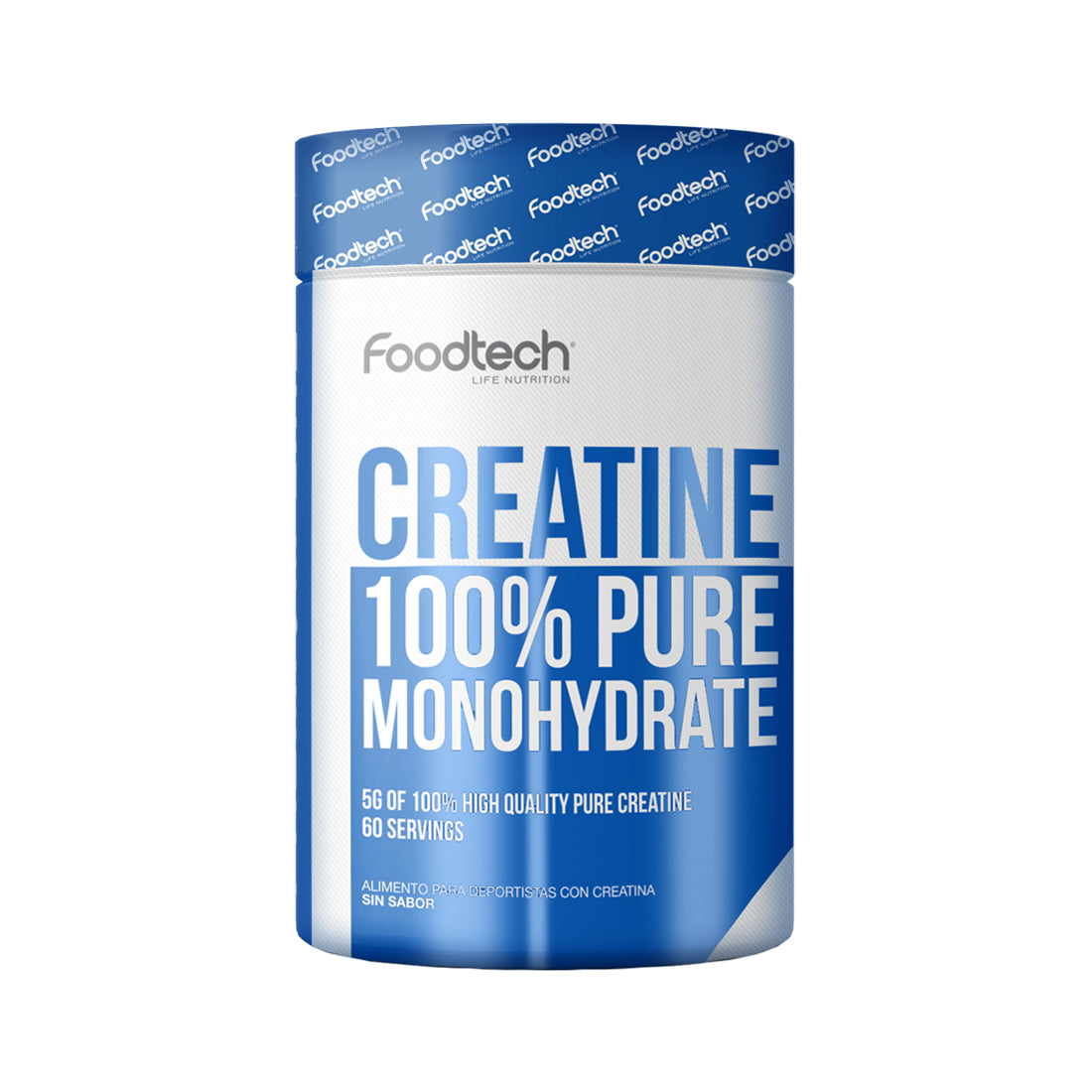 Creatine 100% Pure Monohydrate 60 svs -Foodtech