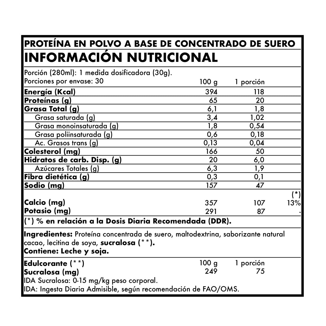 100% Amino Whey Protein 2lbs Chococlate - Foodtech