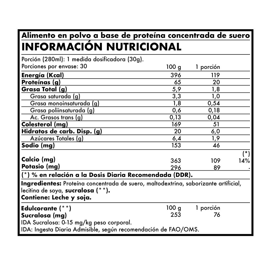 100% Amino Whey Protein 2lbs Cookies and Cream - Foodtech