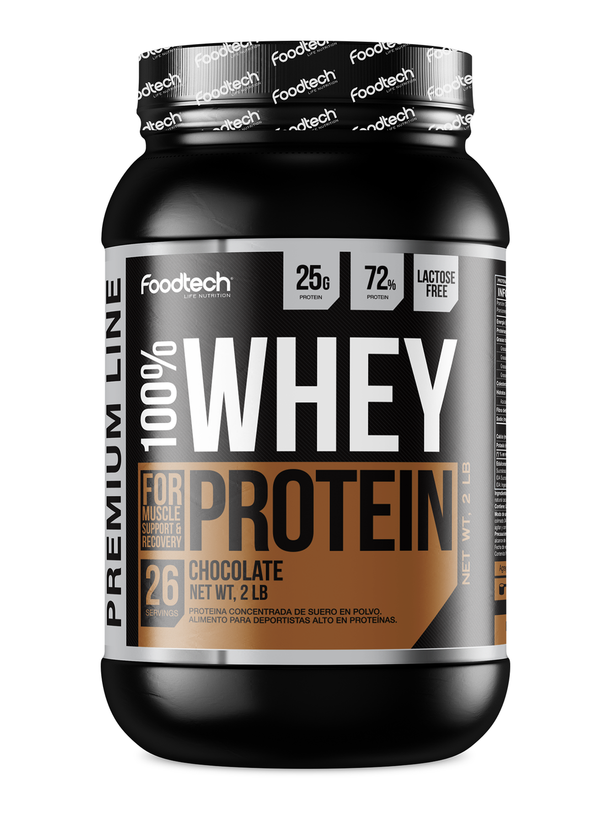 Whey Protein Premium Line 2lbs Premium Chocolate