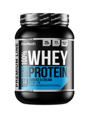 100% Whey Protein Premium Line 1lbs Cookies - Foodtech