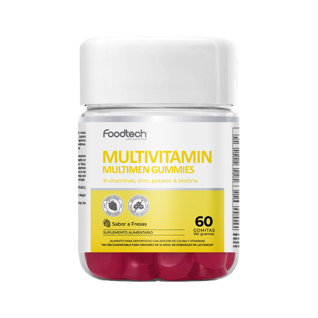 Multivitamin Multimen Gummies 60 Unid