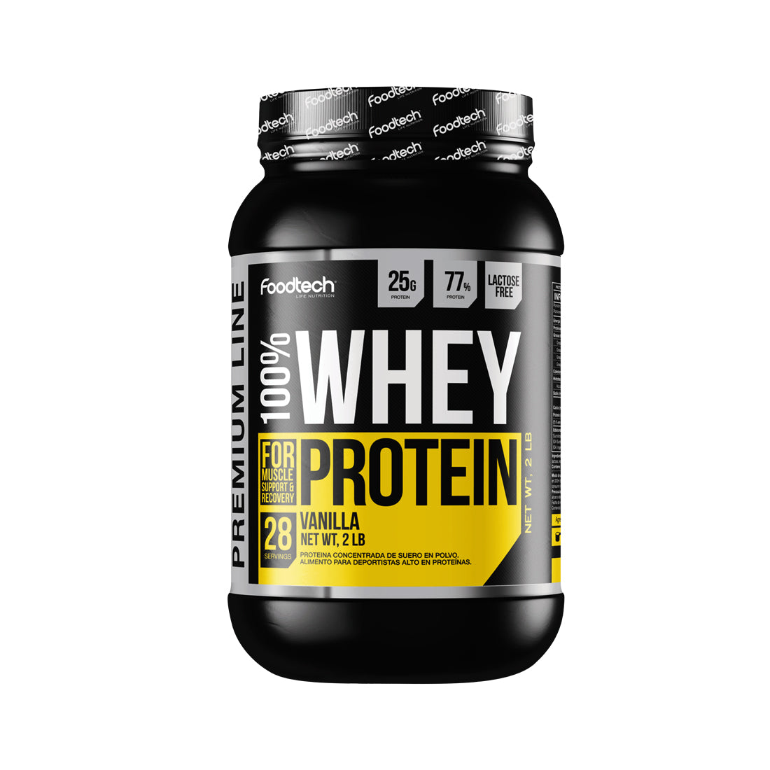 Whey Protein Premium Line 2 lbs Smothie Vainilla - Foodtech
