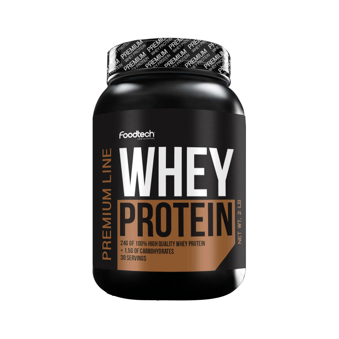 Whey Protein Premium Line 2lbs Premium Chocolate - Foodtech