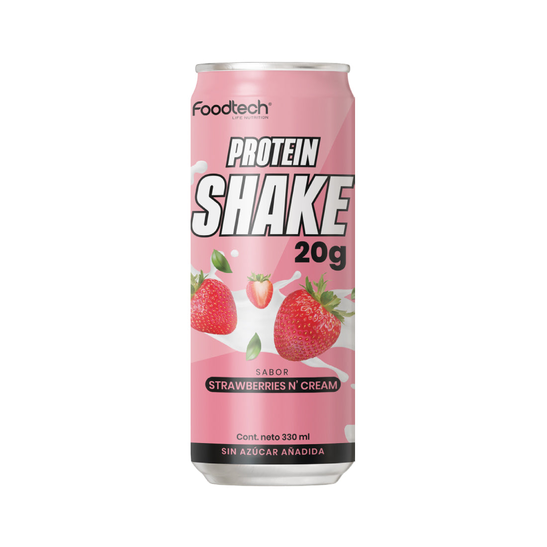 Protein Shake 330ml Strawberry - Foodtech