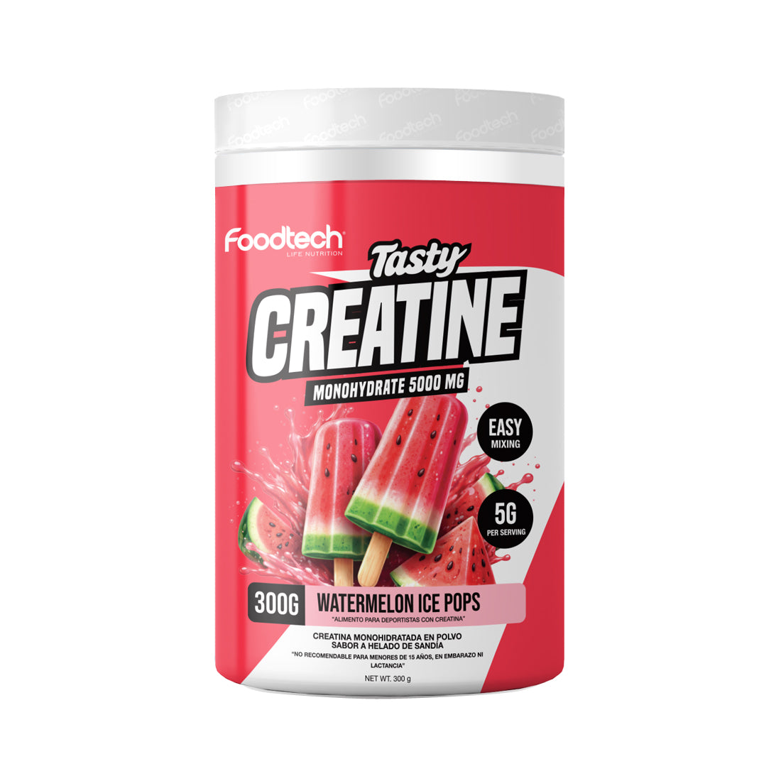 Tasty Creatine Monohydrate 300gr Watermelon