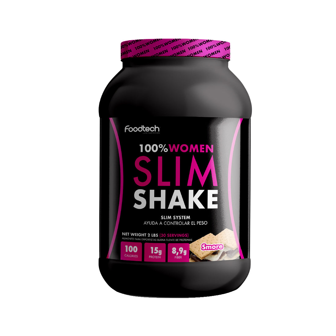 100% Women Slim Shake 2 Lbs - Foodtech Smore
