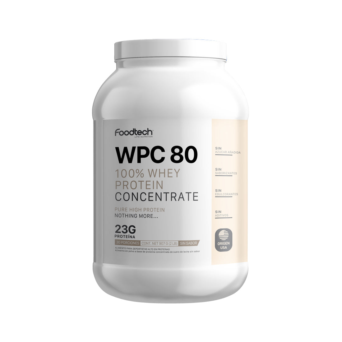 WPC80 100% Whey Protein 2lbs